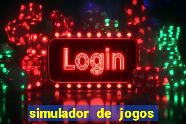 simulador de jogos de aposta